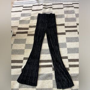 Urban Outfitters velvet fit flare pants